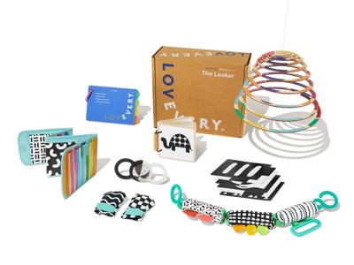 The Looker Play Kit | Toys for Newborn to 12 Week Olds | Lovevery AU