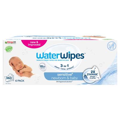 Buy WaterWipes Baby & Newborn Sensitive Wipes 360 Pack online at Chemist Warehouse