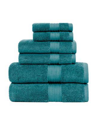 FEATHER & STITCH, NY Luna 6-Pc. Bath Towel Set - Macys