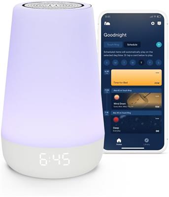 Amazon.com: Hatch Baby Sound Machine, Night Light | Sleep Support | Registry Essential, Routine Builder, Time-to-Rise Alarm Clock, White Noise, Nurser