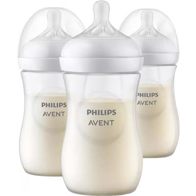 Philips Avent Natural Baby Bottle With Natural Response Nipple, Clear, 3x9oz Bottles. SCY903/03 - Walmart.ca