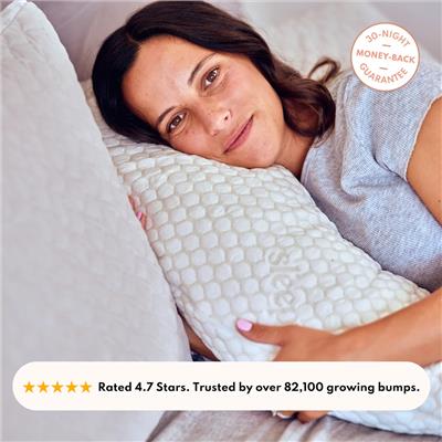 Sleepybelly Pregnancy Pillow - Linen (Soft Grey)