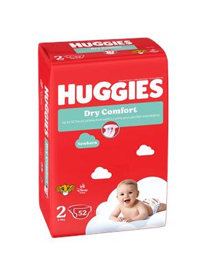 Huggies Dry Comfort Value Pack size 2 52s – PEP Online