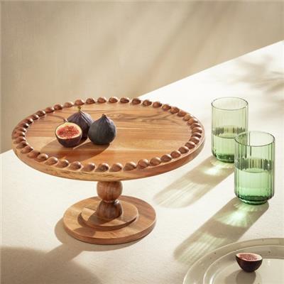 Buy Habitat Bobbin Cake Stand - Wood | Cake stands | Argos