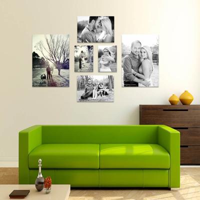 6 Piece Rectangles Canvas Print Combo – Canvas & More