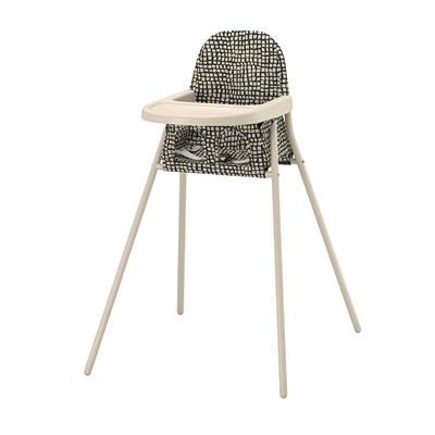 SANDKATT high chair with tray, beige/anthracite - IKEA CA
