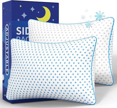 Amazon.com: ezepilw Pillows Standard Size Set of 2 for Sleeping, Cooling Adjustable Memory Foam Pillows, Dual Fill Design Helps Maintain Shape, Breath
