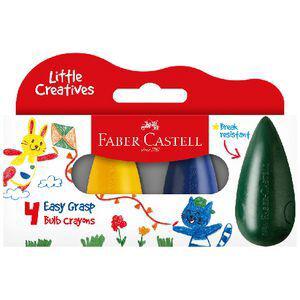 Faber-Castell Little Creatives Easy Grasp Bulb Crayons | Officeworks