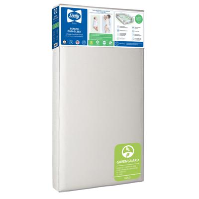 Sealy Baby Serene Duo-Sleek Crib Mattress 2-Stage Antibacterial Waterproof Infant and Toddler Mattress - Walmart.com