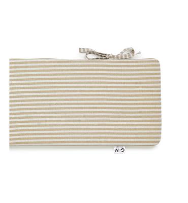 George & Mason Baby - Cot Bumper - Beige Stripe