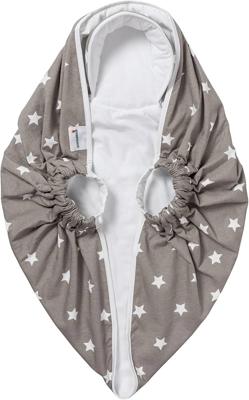 Snugglebundl The Baby Blanket with Handles, Grey Star : Amazon.co.uk: Baby Products