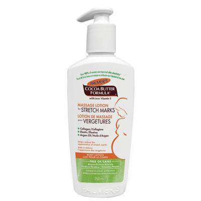 Palmers® Cocoa Butter Formula® Cocoa Butter Massage Lotion for Stretch Marks and Pregnancy Skin Care. Helps visibly improve skin elasticity and reduc