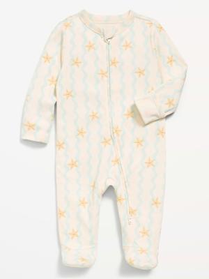 Une-pièce à pieds Nuit ou jeu à glissière bidirectionnelle pour bébé | Old Navy
