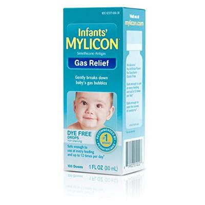Mylicon Gas Relief Drops for Infants and Babies, Dye Free Formula, 1 Fluid Ounce - Walmart.ca