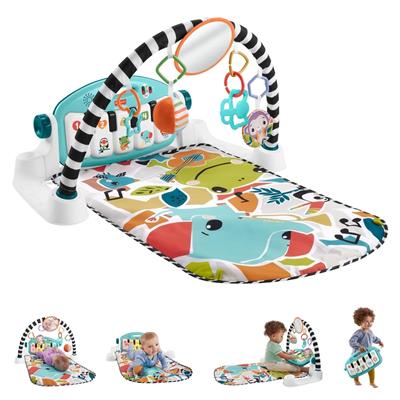 Fisher-Price Glow & Grow Kick & Play Piano Activity Gym, Ages 0