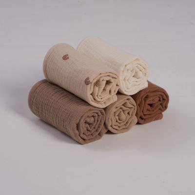 Organic Muslin Burp Cloths - Dusty Dunes 5 Pack
 – Zoe Sage