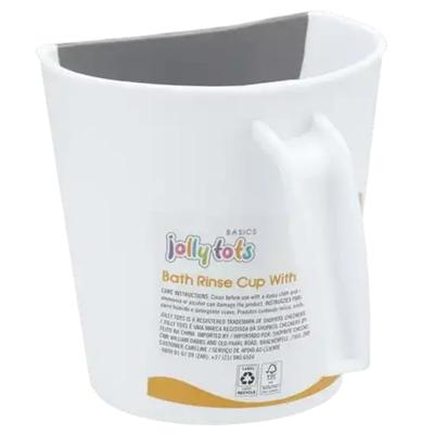 Checkers Sixty60 | Jolly Tots White & Grey Bath Rinse Cup 0 Months +