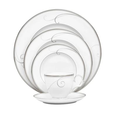 Noritake Platinum Wave 5 piece set