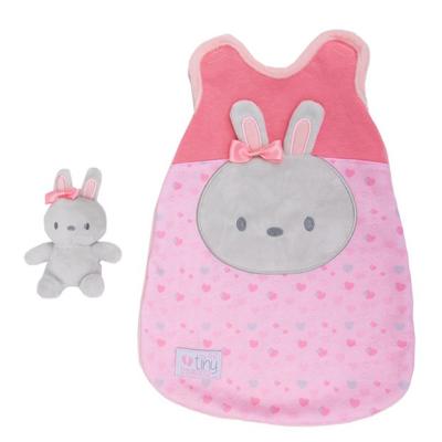 Buy My First Tiny Treasures Snuggle Bunny Sleeping Bag Set | Doll accessories | Argos