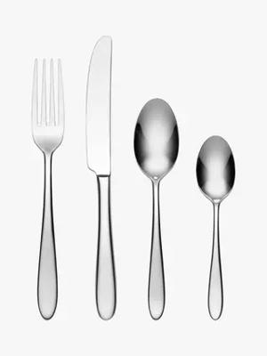 Oneida Mascagni II Stainless Steel Cutlery Set, 24 Piece/6 Place Settings