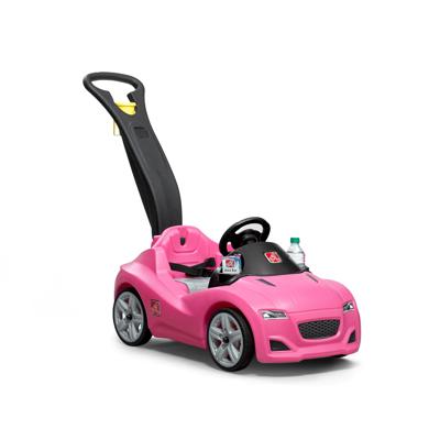 Step2 Whisper Ride Cruiser (Pink) Kids Push Car, Ride on Toy, Includes Seat Belt & Horn, Max Weight 50 lbs. - Walmart.ca