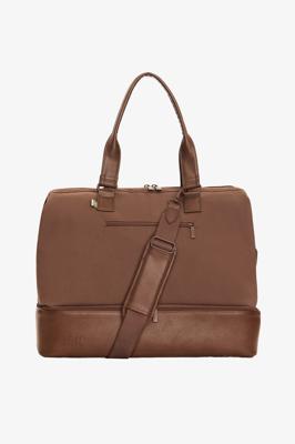 BÉIS The Weekender in Maple - Brown Weekend Bag & Overnight Travel Bag | BÉIS Travel CA