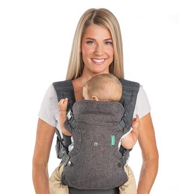 Infantino Flip Advanced 4-in-1 Baby Carrier - Ergonomic, Convertible, Face-in and Face-Out Front and Back Baby Carrier for Newborn to Toddler 3,6-14,5