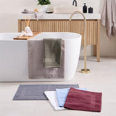 Lotus Towelling Bath Mat