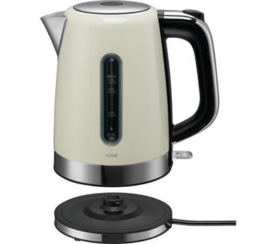 Buy LOGIK L17SKW21 Jug Kettle - Cream | Currys