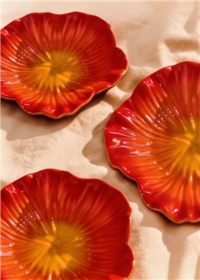 Hibiscus flower plate - 19 cm – Flying Tiger Copenhagen