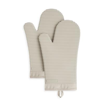 KitchenAid Ribbed Soft Silicone Oven Mitt | Wayfair (Set of 2)
