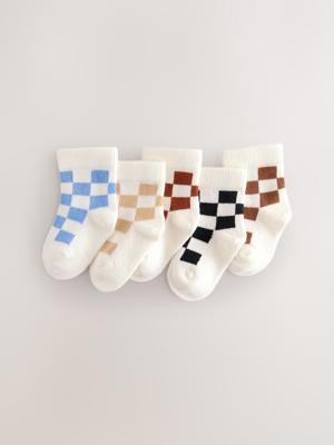 Buy Multi Baby Socks 5 Pack from Next Australia