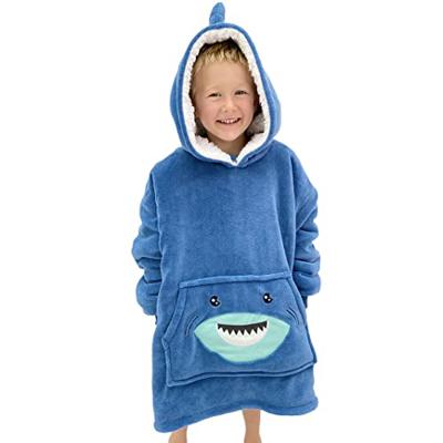 Kids Oversized Hoodie - Blanket Hoodie for Kids 3-10 yrs – Cute Animal Snuggle Hoodie – Soft & Warm - Girls & Boys Oversized Hooded Blanket