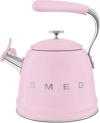 SMEG WKF01PK, Whistling Kettle, Pastel Pink : Amazon.co.uk: Home & Kitchen