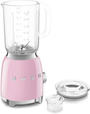 Smeg BLF03PKUK Retro 50s Style Jug Blender with Stainless Steel Blades, 4 Speed Settings and 3 Pre-set Programs, 1.5 Litre, 800W, Pink : Amazon.co.uk