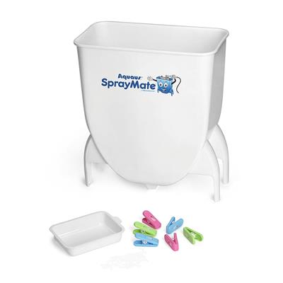 Aquaus SprayMate Cloth Diaper Sprayer Splatter Shield - RinseWorks