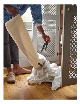 Joseph Joseph Tota Laundry Basket 90L in Ecru | MYER