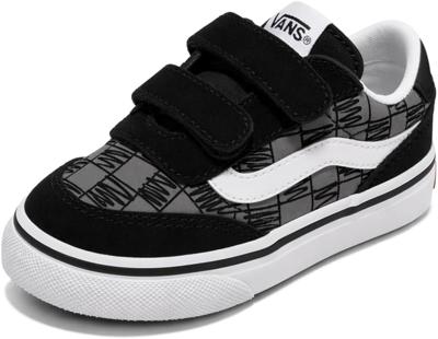 Vans Brooklyn LS V, Scribble Check Black: Amazon.co.uk: Fashion