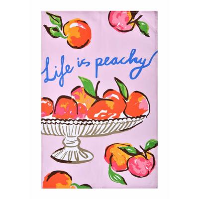 Ulster Weavers Summer Fruits Peach Cotton Tea Towel - Yuppiechef