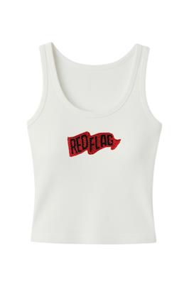 Red Flag Tank Top – Past Modern