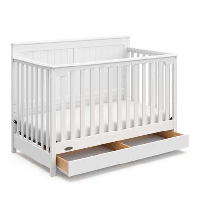 Graco Hadley 5-in-1 Convertible Baby Crib with Drawer, White - Walmart.ca