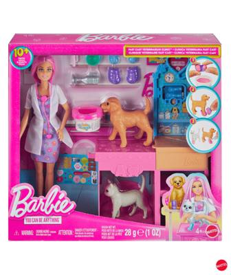 Mattel Barbie Fast Cast Veterinarian Clinic Playset | Target Australia