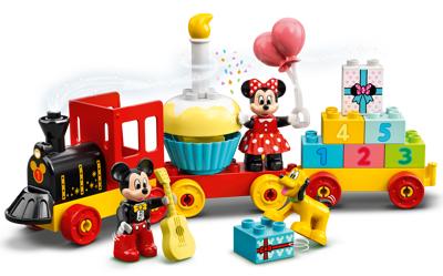 Mickey & Minnie Birthday Train 10941 | DUPLO® | Buy online at the Official LEGO® Shop AU