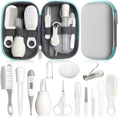 Qunlions life Infant Safety Care Set with Hair Brush Comb Nail Clipper, Baby Essentials Kit for Newborn Girls Boys (Grey White) : Amazon.co.uk: Baby P
