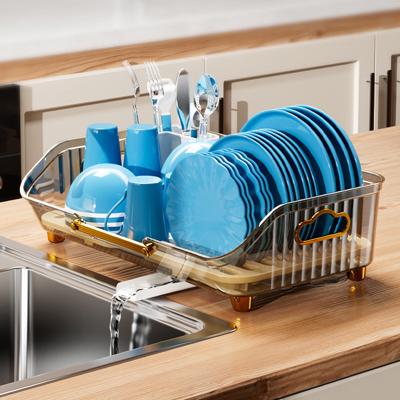 Dish Drying Rack With Drainboard Dish Drainers For Kitchen Counter With Sink Spout Dish Strainers With Utensil - Walmart.ca