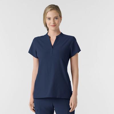 RENEW Womens Mandarin Collar Scrub Top  – Wink Scrubs