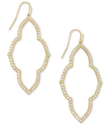 Kendra Scott Abbie Open Frame Drop Earrings | Dillards