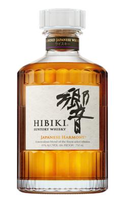 HIBIKI SUNTORY WHISKY BLEND OF FINEST HARMONY JAPAN 86PF 750ML
