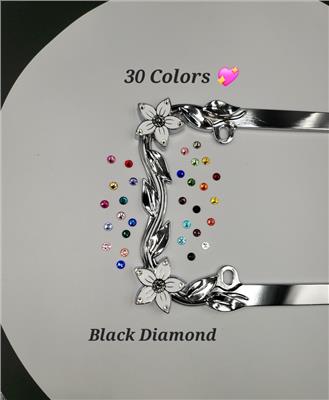 Swarovski Crystal Flower License Plate Frame: Bling Car Decor - Etsy