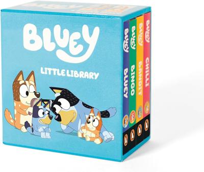 Bluey: Little Library 4-Book Box Set: Penguin Young Readers Licenses: 9780593752258: Amazon.com: Books